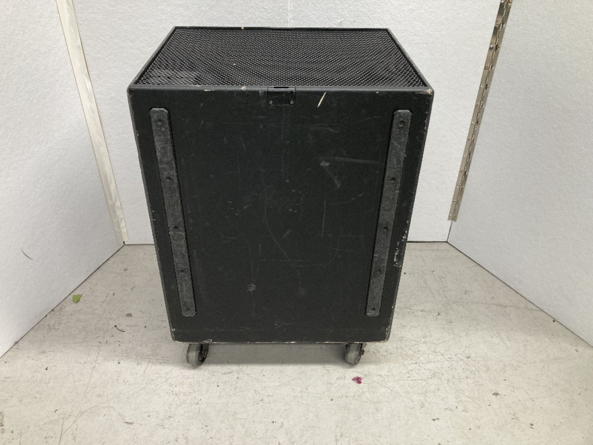 d&b B4 Subwoofer Mounted on Wheels