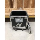 8U Rack Mobile Flight case