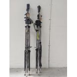 (2) Manfrotto 3.5m 30kg Wind-Up stands