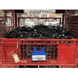 Large Quantity of 5M XLR3 Cable with Steel Fabricated Stillage