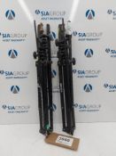 (2) Arri 001B Mini Lighting Stand