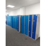 Quantity of Lockers & Storage Cupboards