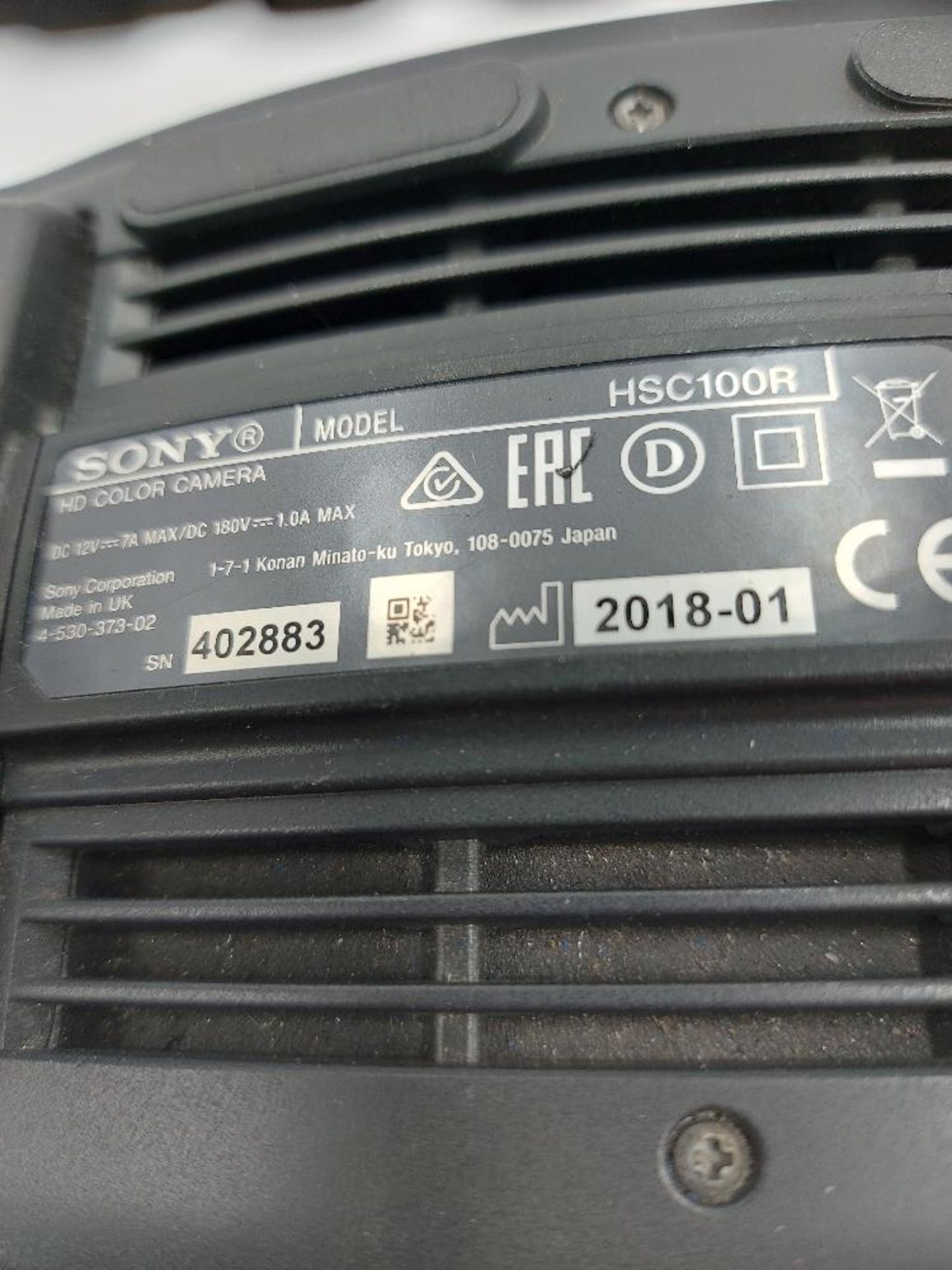 Sony HSC-100 Studio Camera Kit - Image 6 of 14