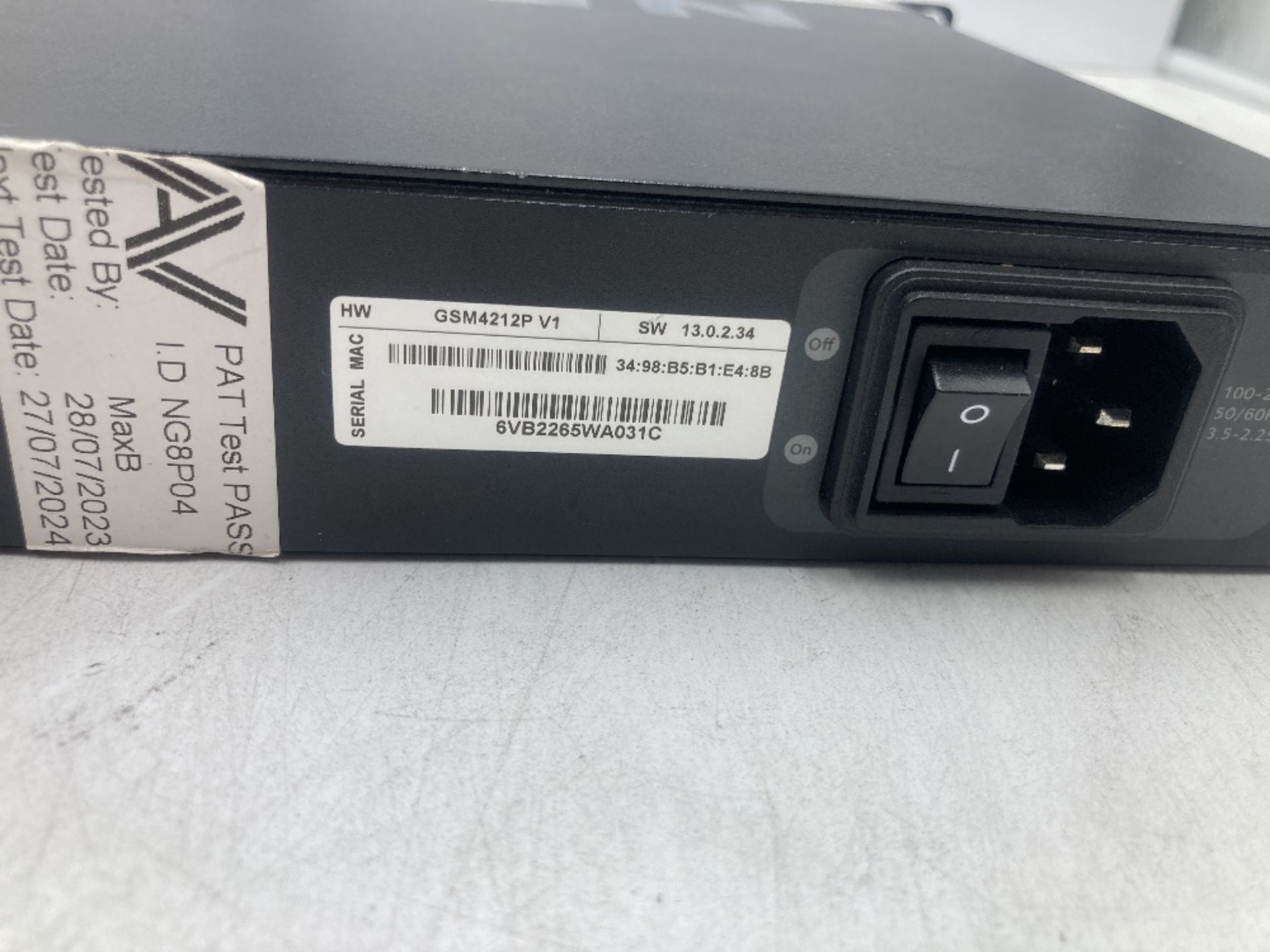 Netgear AV Line M4250-10G2F - 10 Port Gigabit PoE+ Managed Network Switch - Image 5 of 5