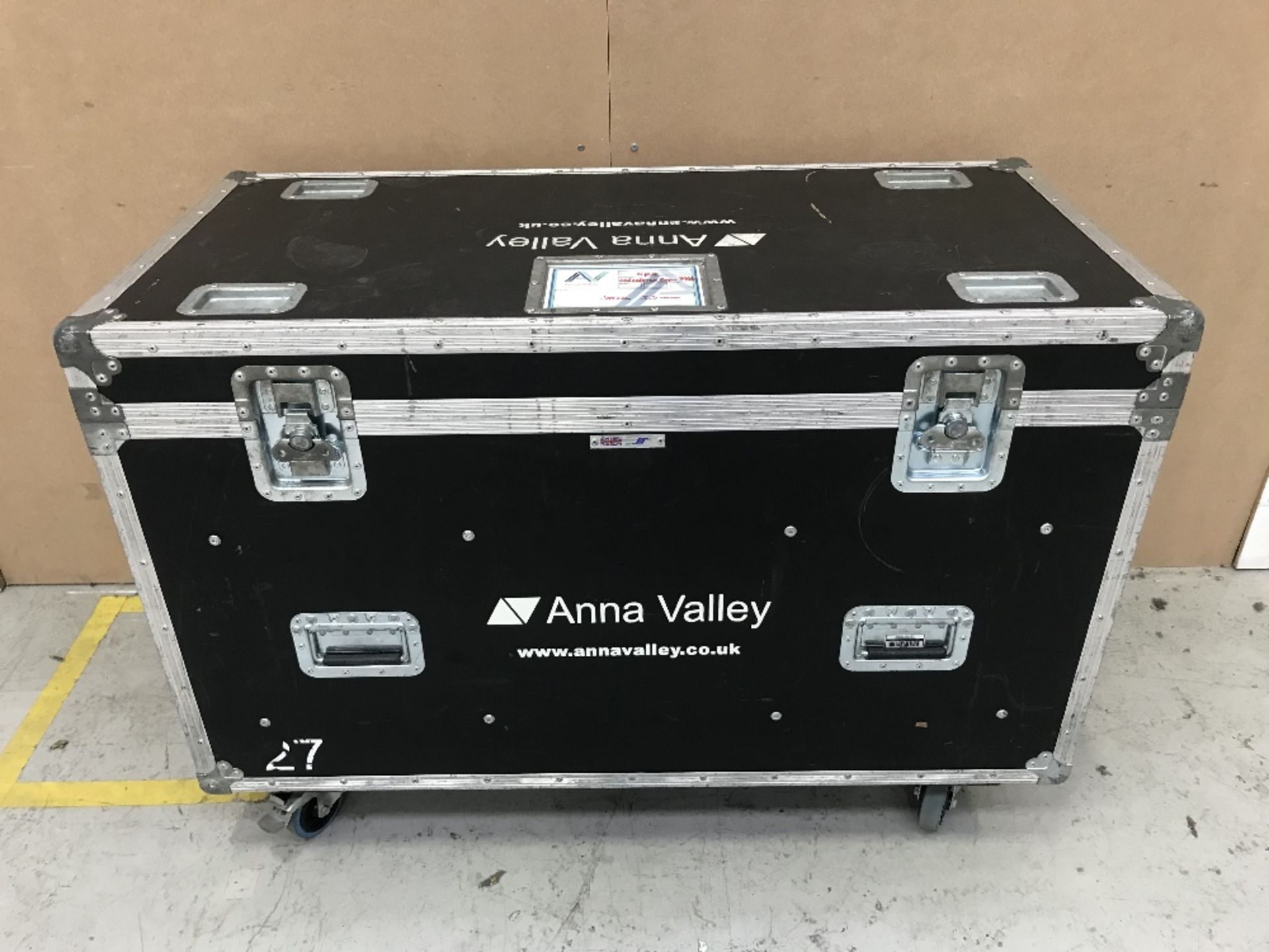 (3) Large Mobile Flight Cases - Image 2 of 4