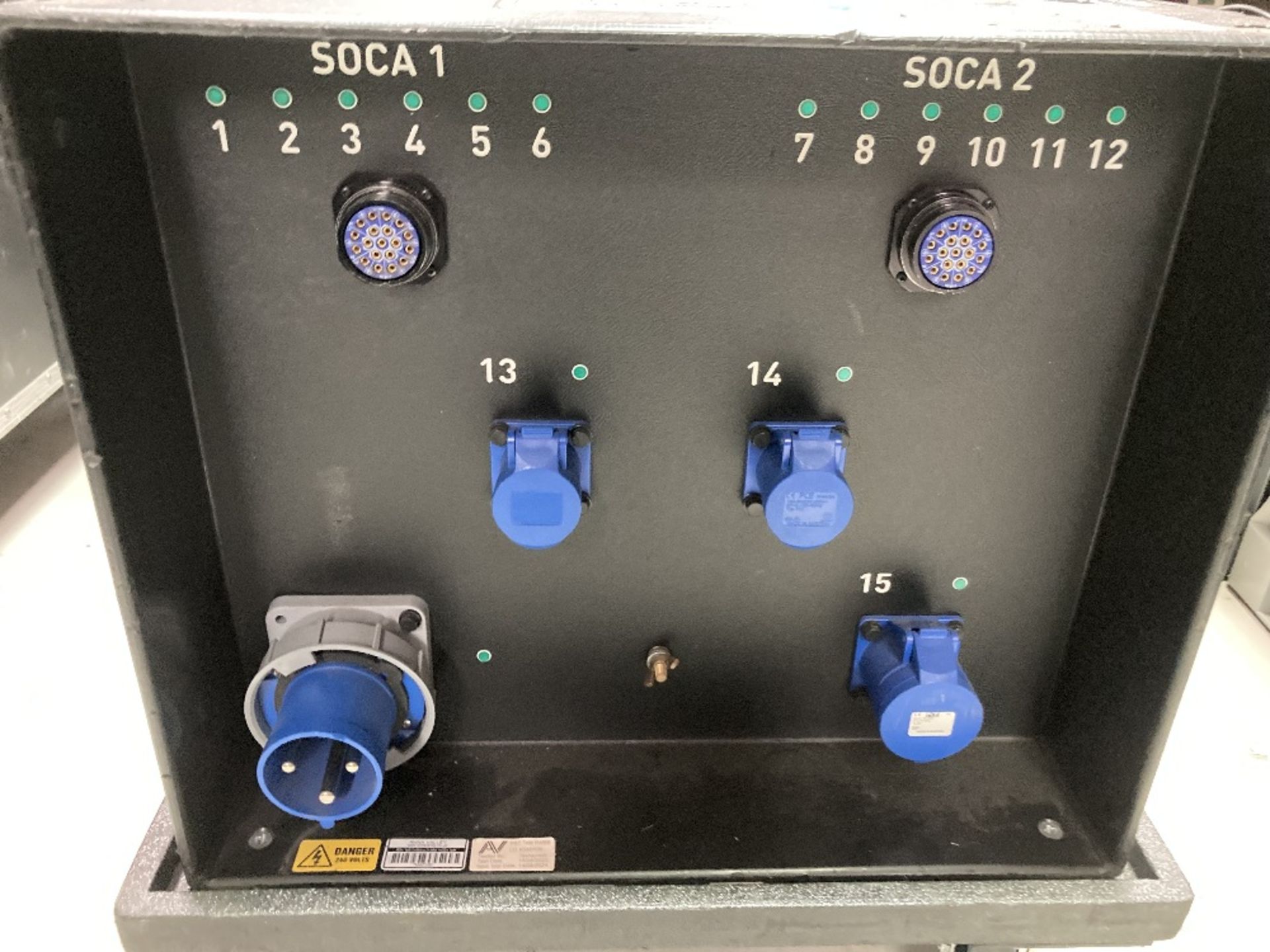 63amp Power Distribution Unit With Mobile Mountable Trolley - Image 6 of 10