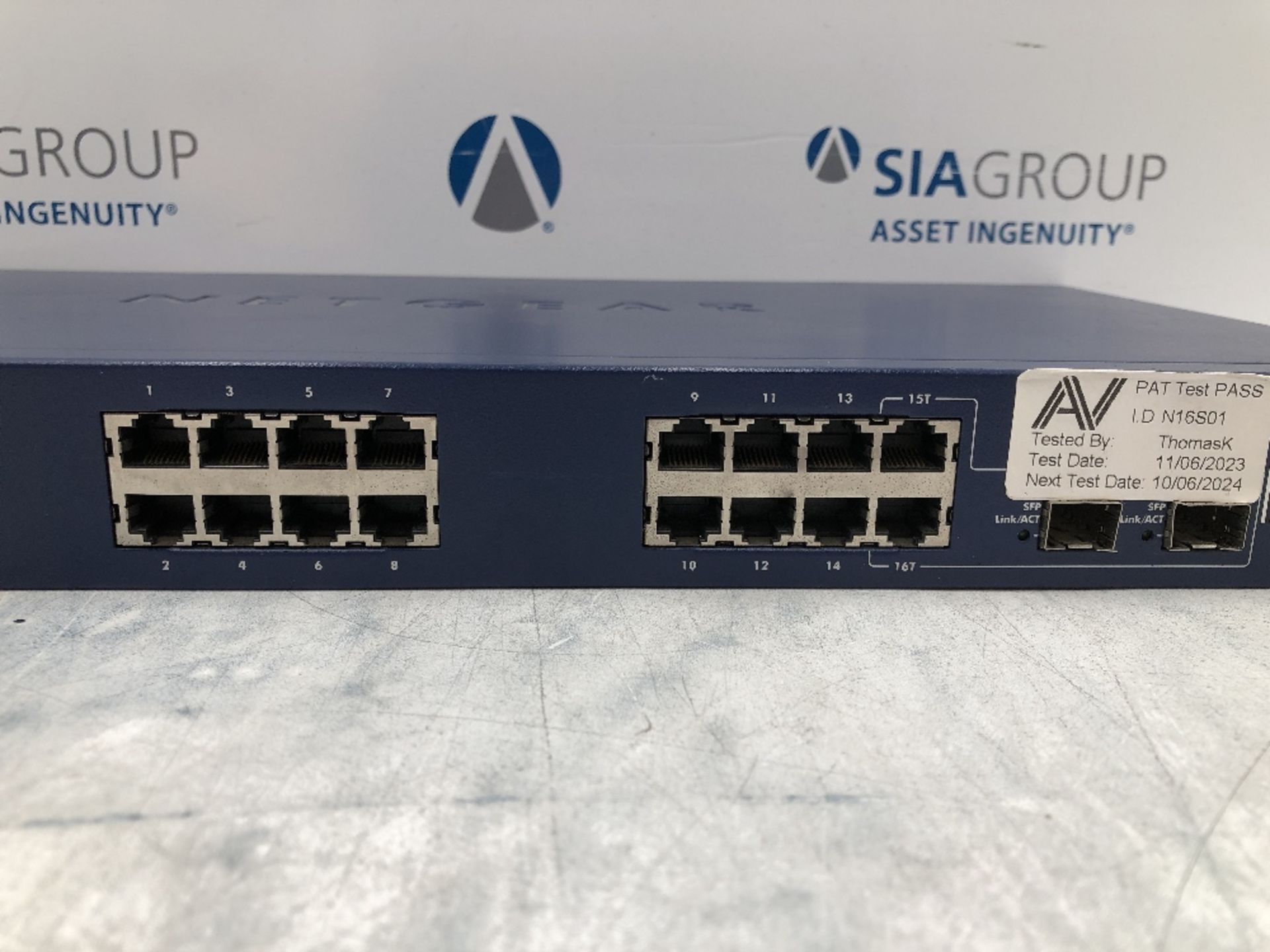 Netgear Prosafe 24-Port 10/100/1000 Mbps Smart Switch - Image 2 of 3