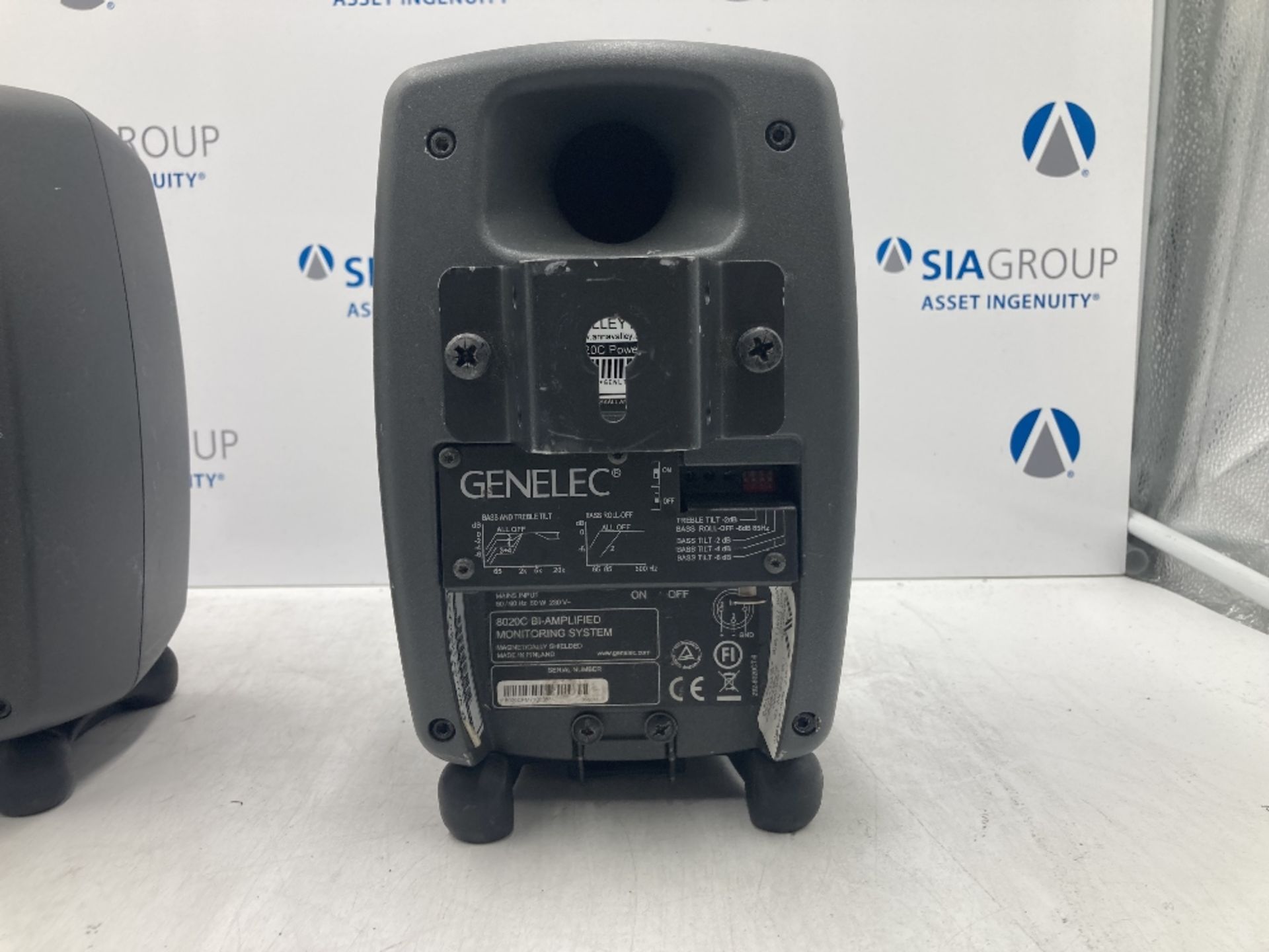 (2) Genelec 8020C Powered Monitor Speakers & Padded Carry Case - Image 3 of 6