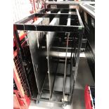 (3) Large Steel 1m x 1m Truss Base Plate With Steel Mobile Fabricated Trolley