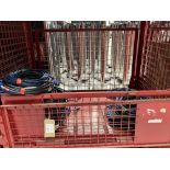 (2) 10m Powercon & XLR Link Cable with Steel Fabricated Stillage