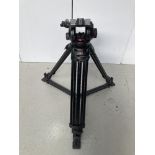 Manfrotto 504HD DV Tripod Head and 546GB Tripod with Carbon Fibre Legs with Manfrotto Carry Case