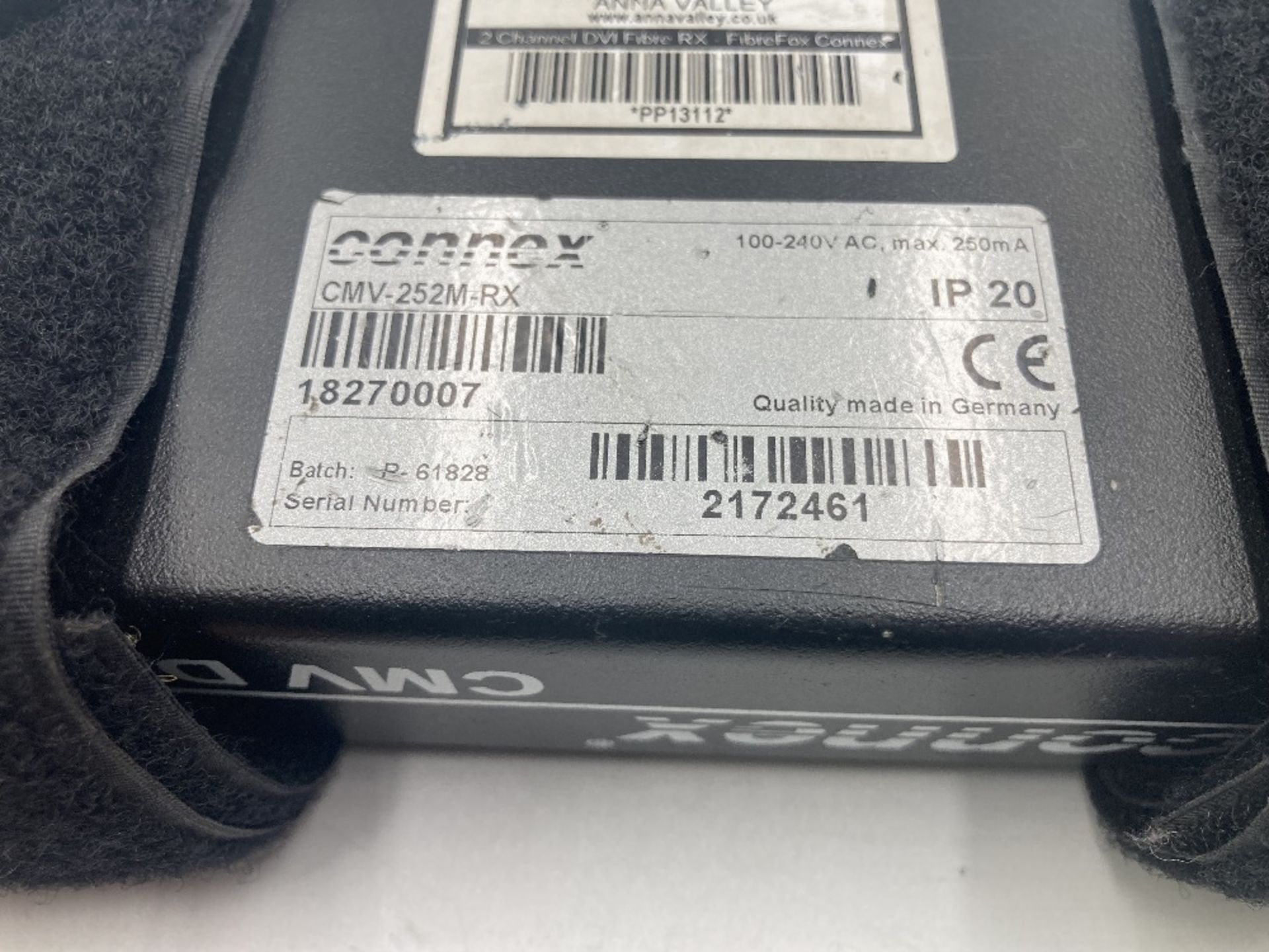 (3) Connex CMV 252-RX (EBC 1500) 2-Channel Receivers & Connex CMV DVI Transmitter With Peli Case - Image 7 of 10