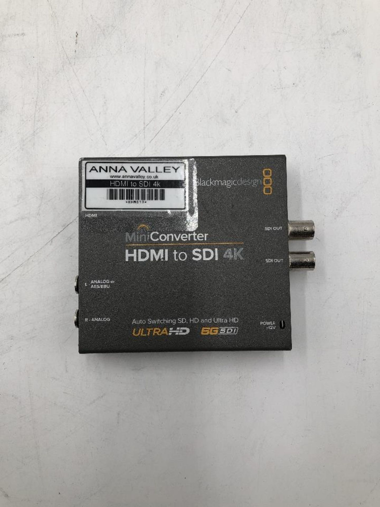 Blackmagic Mini HDMI to HD-SDI 4k Converter - Image 2 of 6