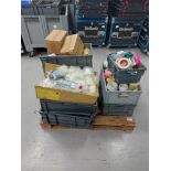 Pallet of Assorted Tapes & Cable Ties