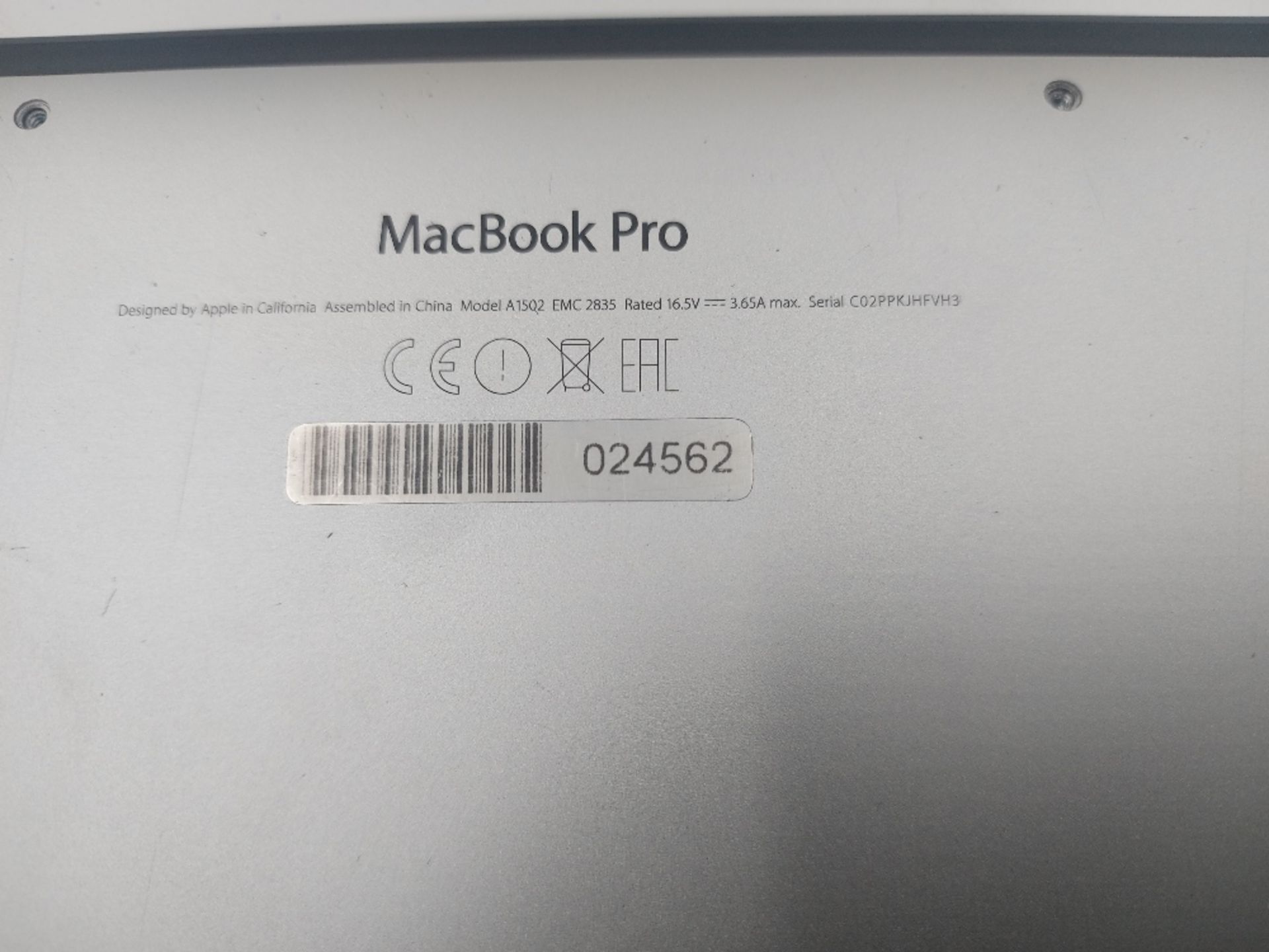 Apple 13'' MacBook Pro A1502 Retina with Peli Case - Image 7 of 10