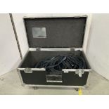 Yamaha CAT 5 Multicore 50mtrs, Power Cable & Heavy Duty Mobile Flight Case