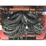 Large Quantity of 50m Socapex Cable 1.5mm M-F with Steel Fabricated Stillage