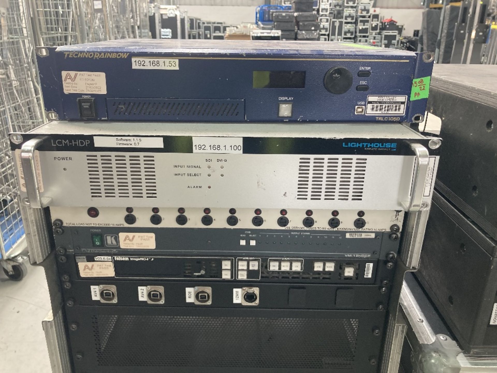 LED Rack & Bench Mounted Testing Equipment To Include - Image 2 of 21