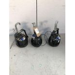 (3) Chauvet Colorado 1 Tri-7 RGB LED Floodlights