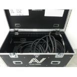 Euro Tour Grade 4ft Mobile Cable Trunk With Contents 30m 63/3ph Cable