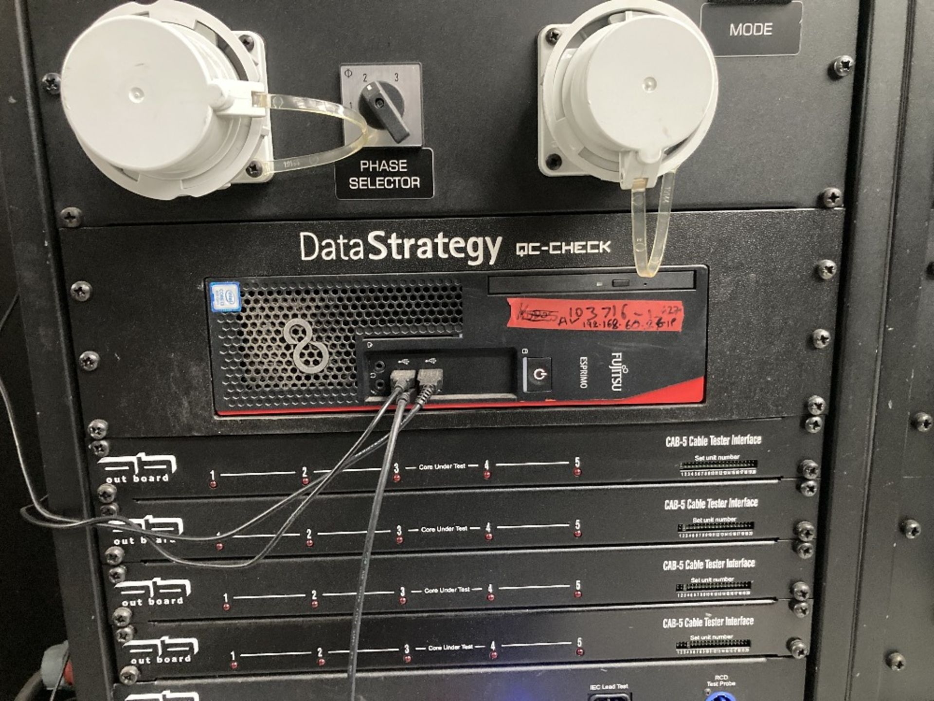 Data Strategy QC-Check Mobile Power Check Portable Appliance Test Processor PAT-4 - Image 9 of 17