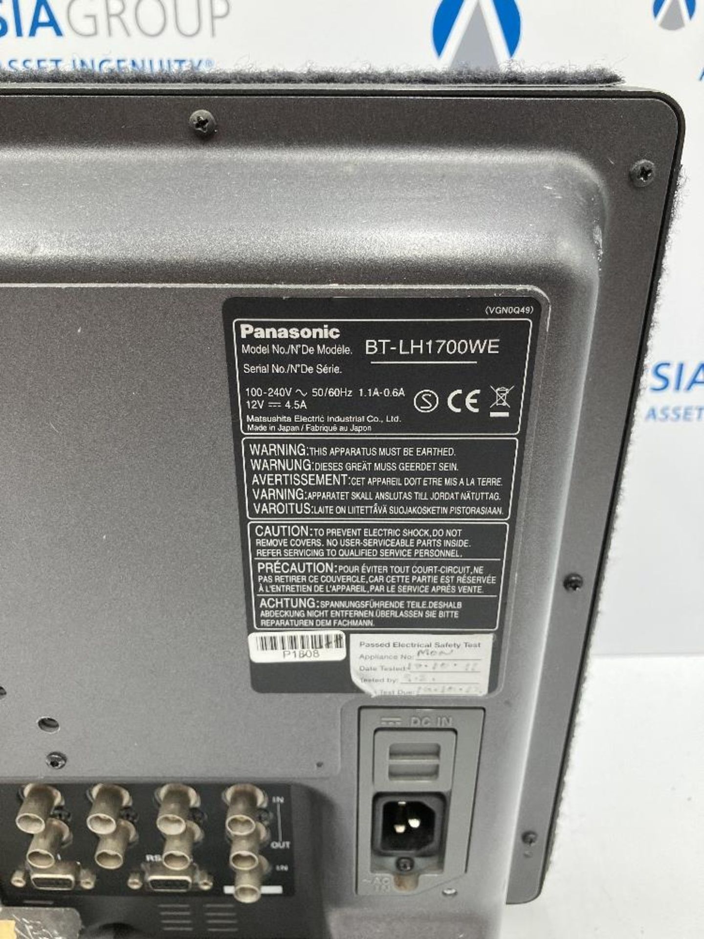 Panasonic BT-LH1700WE 17'' Monitor - Image 3 of 3