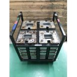 (24) 12.5kg Stage Weights with Mobile Trolley