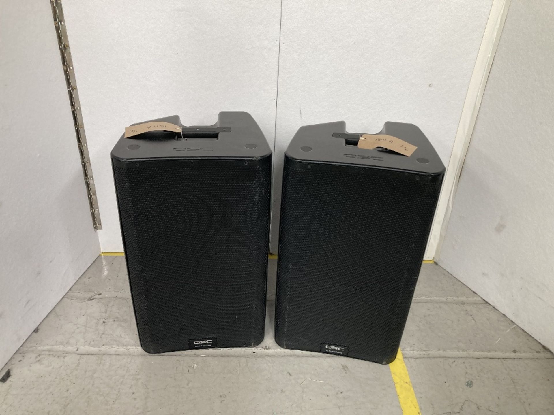 (2) QSC K2 Series K12.2 Active Loudspeakers