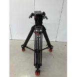 Sachtler 18S1 Fluid Tripod Head with Extendable Carbon Fibre Legs