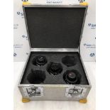 Sigma T1.5 PL Mount 50mm, 35mm, 24mm Camera Lenses With Protex Carry Case