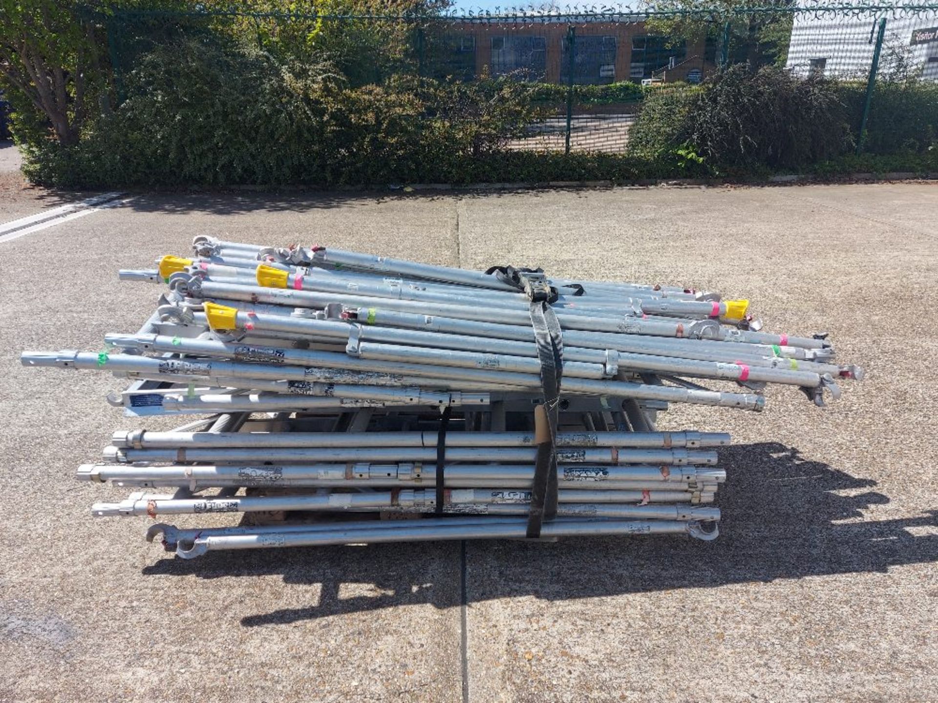 Large Quantity of Aluminium Scaffold Tower Components