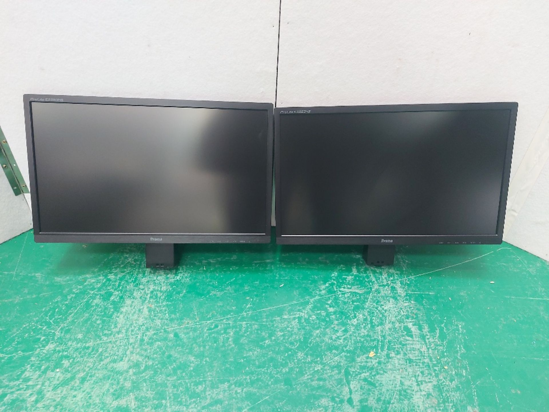 (2) Iiyama Prolite E2283HS 22'' Monitors