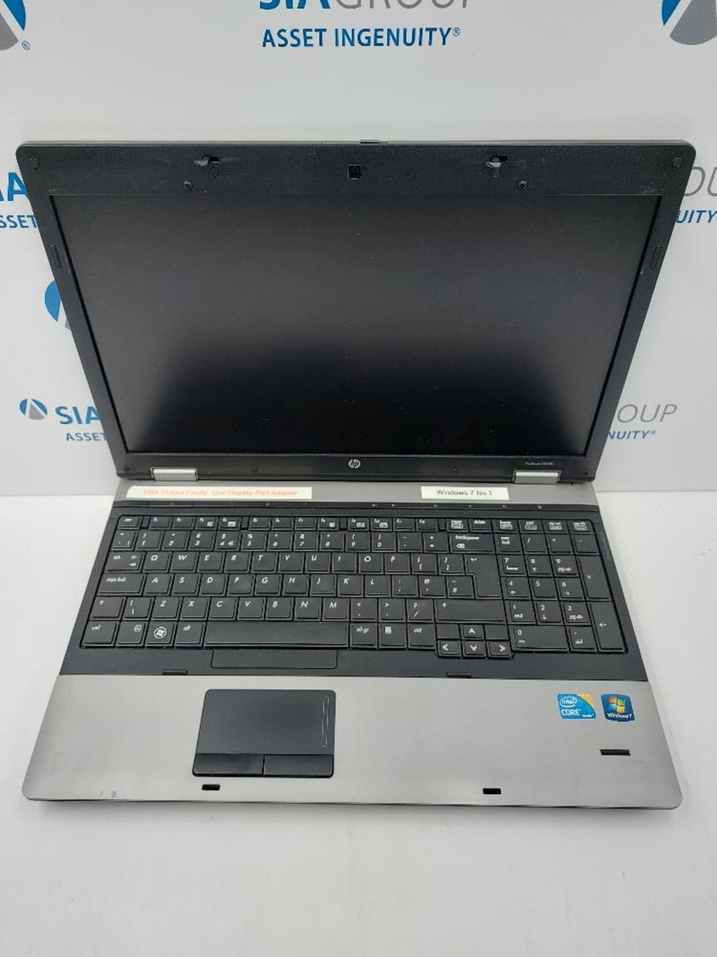 Damaged HP ProBook 6550b with Flight Case - Image 3 of 7