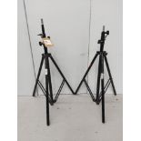 (2) Arri 050MKA Triple Riser Light Stands