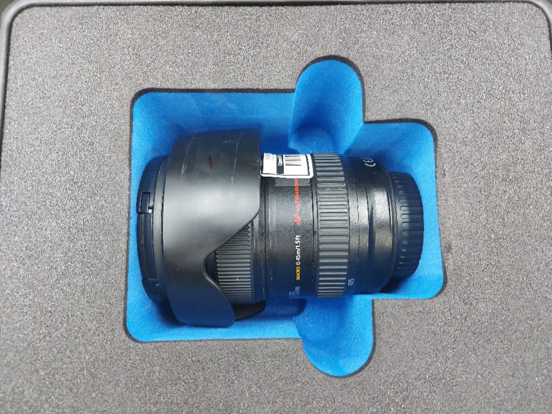 Canon EF 24-105mm 1:4 L IS USM Zoom Lens & Canon EW-83H Lens Hood - Image 5 of 6
