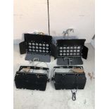 (4) Chauvet Slimbank UV-18