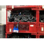 Large Quantity of 10m 16amp Cable M-F with Steel Fabricated Stillage