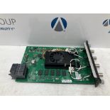 Barco EM Quad SDI Input Card With Plastic Carry Case