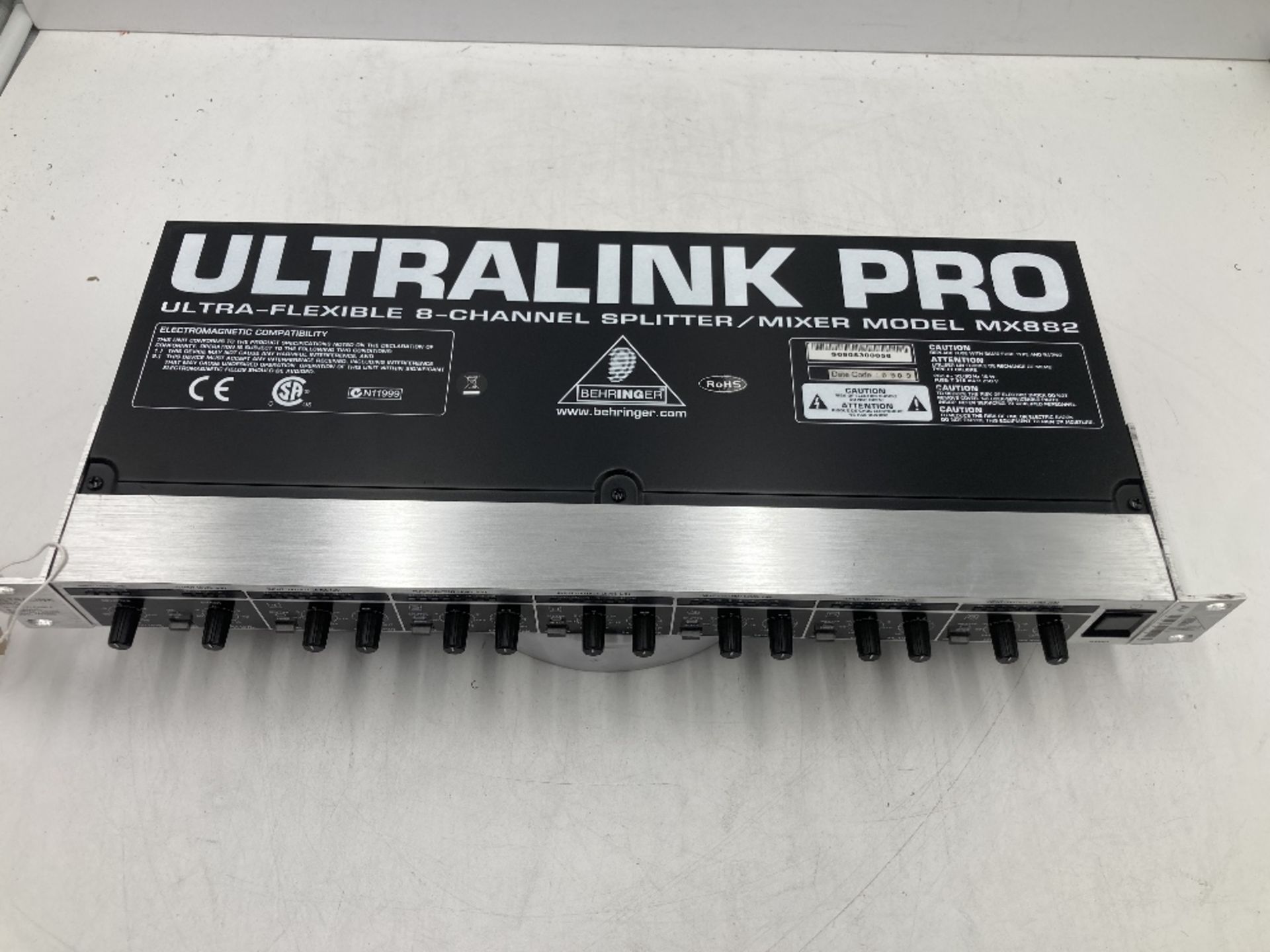 Behringer Ultralink Pro MX882 (8ch) XLR Splitter - Image 5 of 5