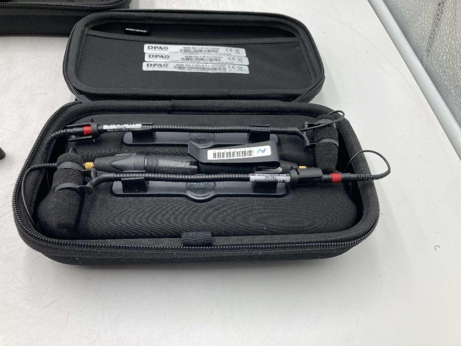 (4) DPA 4099 Instrument Microphones, DPA 4099 Microdot to XLR Adapter & Cases - Image 3 of 5
