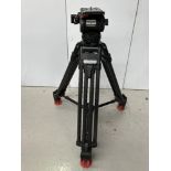 Sachtler 20P Fluid Tripod Head with Extendable Carbon Fibre Legs