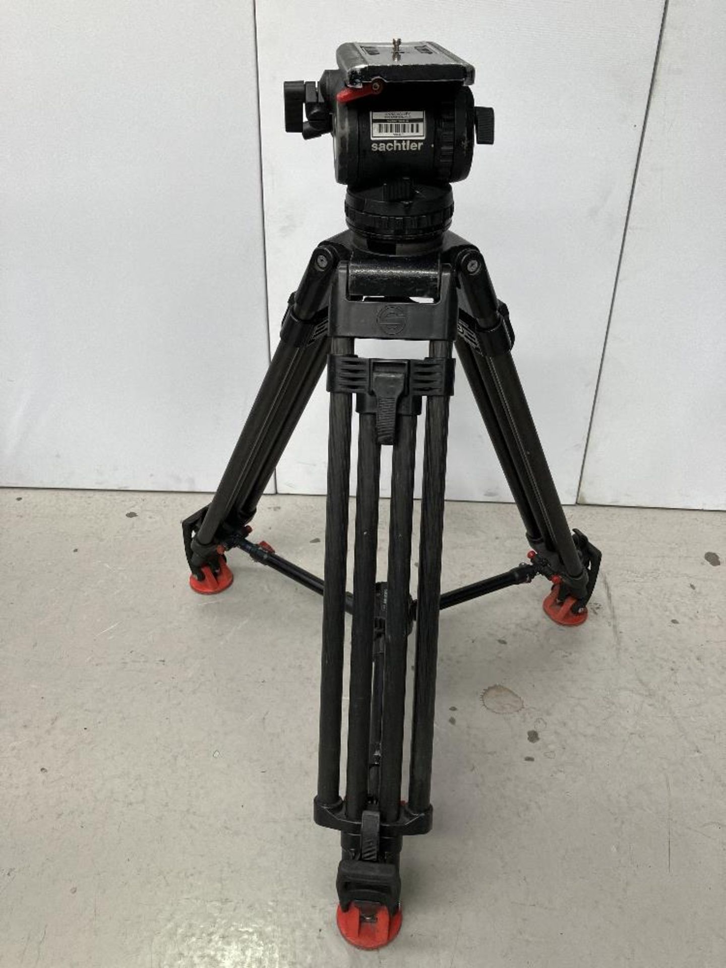 Sachtler 20P Fluid Tripod Head with Extendable Carbon Fibre Legs