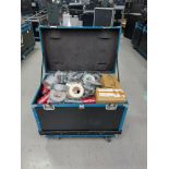 Quantity of Various Electrical and Gaffa Tape with Mobile Flight Case