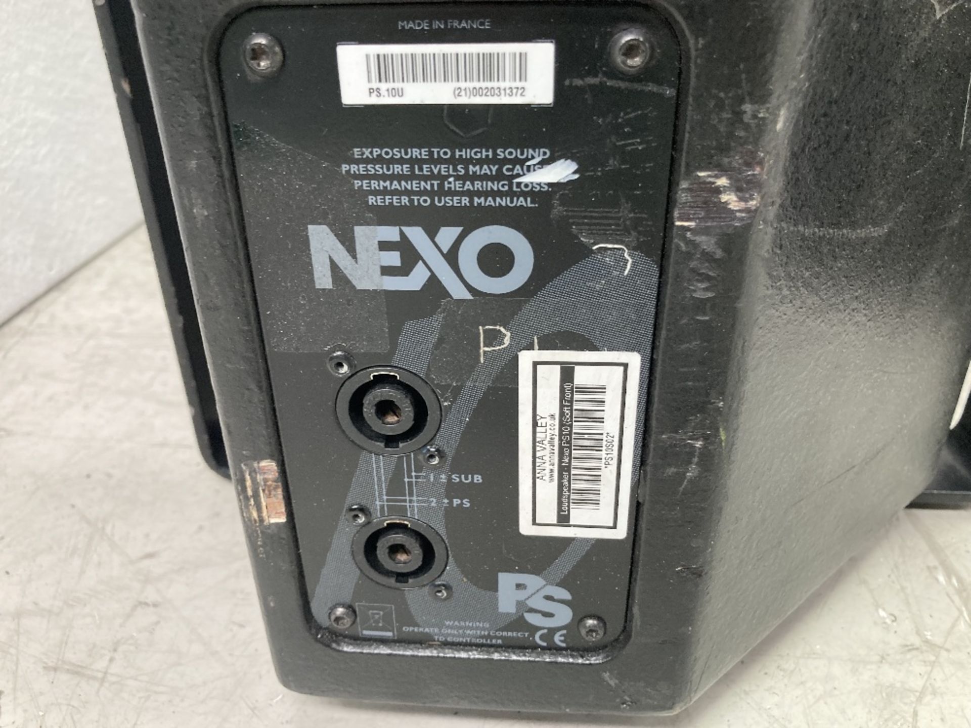 (2) Nexo PS10 Loudspeakers, Foam Front, Flying Frame & Heavy Duty Mobile Flight Case - Image 3 of 6