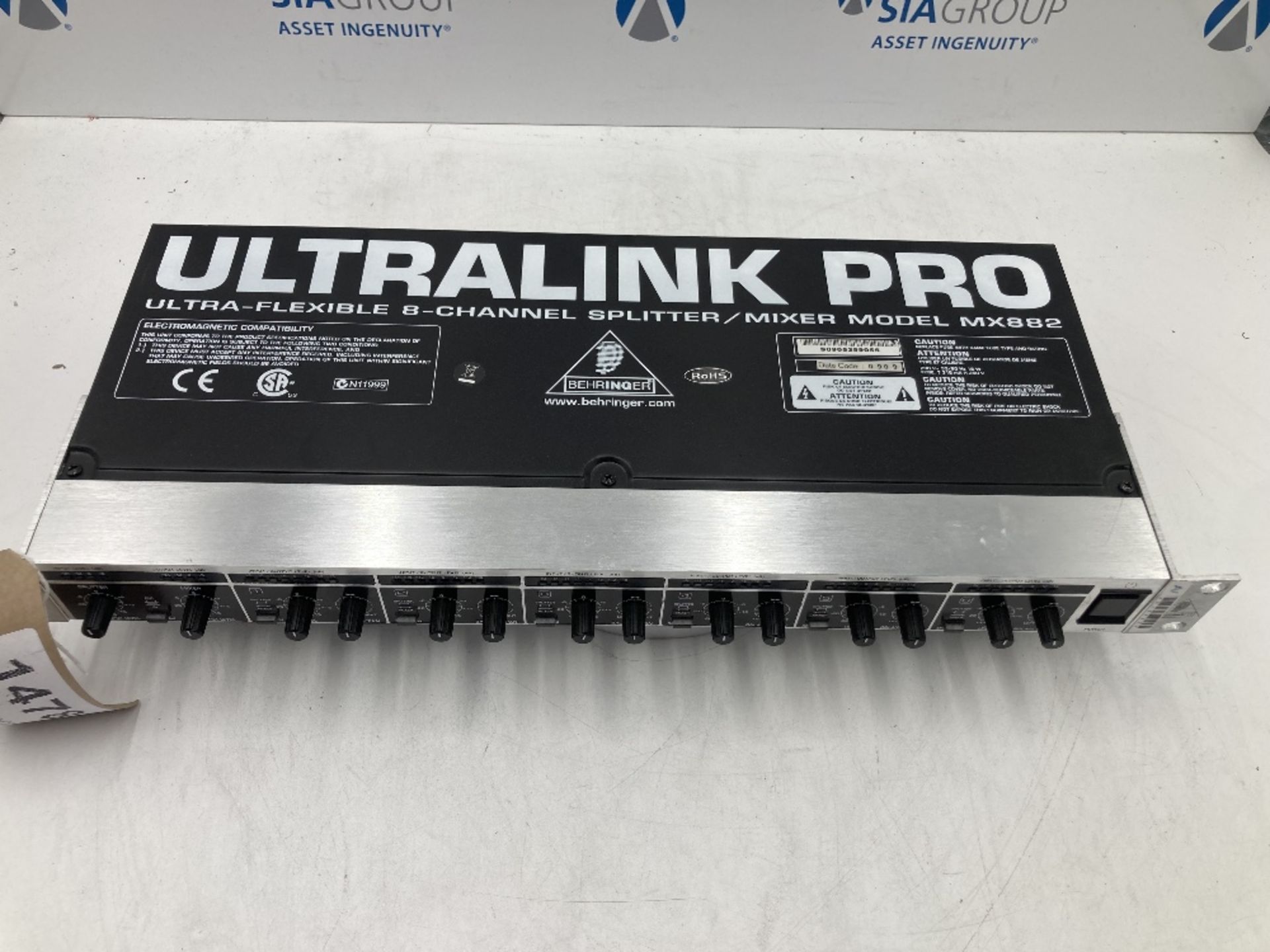 Behringer Ultralink Pro MX882 (8ch) XLR Splitter - Image 5 of 5