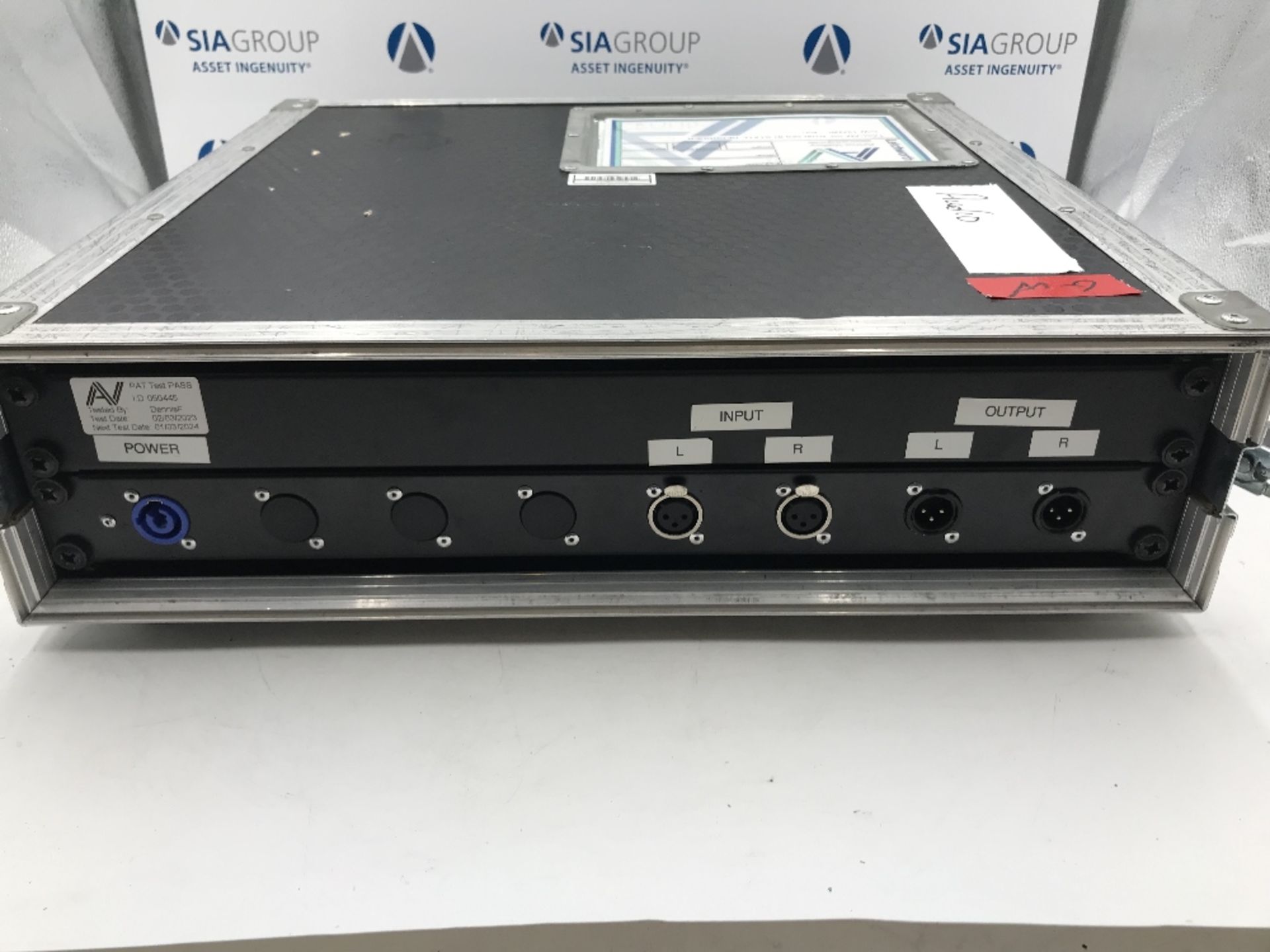 Tascam SS-R100 Digital Audio System Mounted in Heavy Duty Flight Case - Image 4 of 5