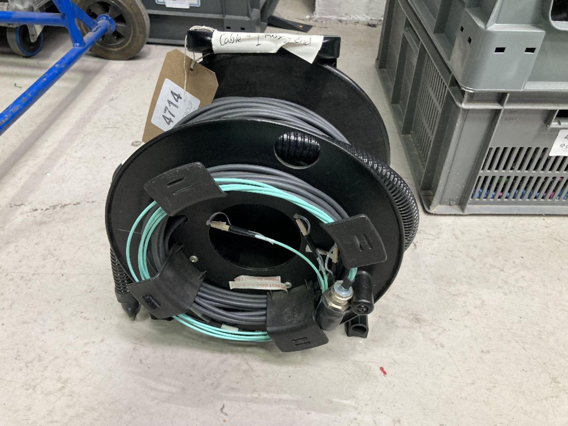 Spares & Repairs 50m 4x Multimode LC Fibre Cable reel