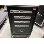 400amp Power Distribution Unit With Mobile Heavy Duty Mobile Flight Case