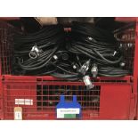 Large Quantity of 25m Socapex 1.5mm Cable with Steel Fabricated Stillage
