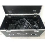 Euro Tour Grade 4ft Mobile Cable Trunk With Contents 30m 63/3ph Cable